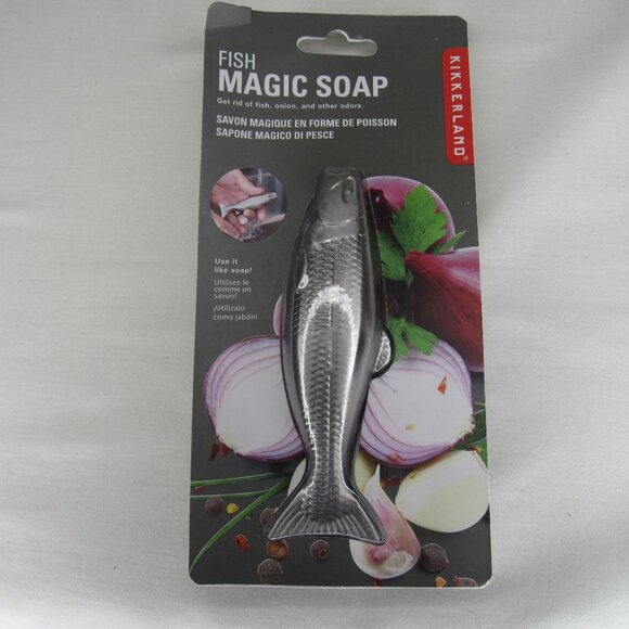 Kikkerland FISH Magic Soap Get Rid of Odors New - Picture 1 of 5